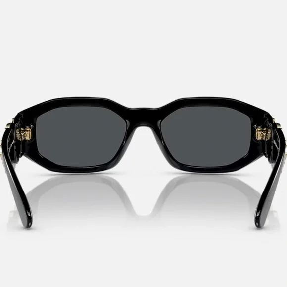 Versace Medusa Biggie Studded Sunglasses - Picture 14 of 15